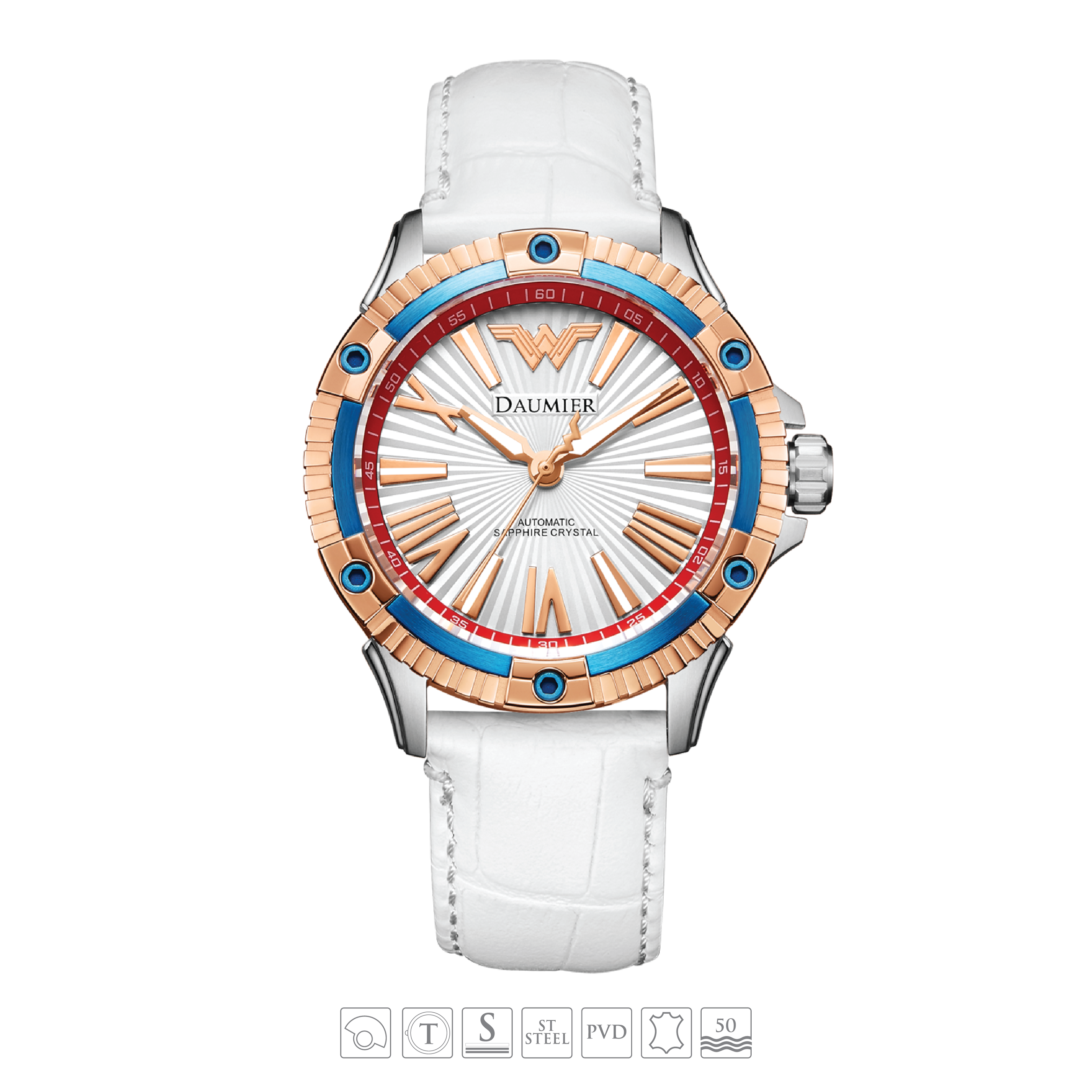 MUTATE - Wonder Woman - DM-JLW008.WRTN.1RNI.S.M – DAUMIER WATCHES